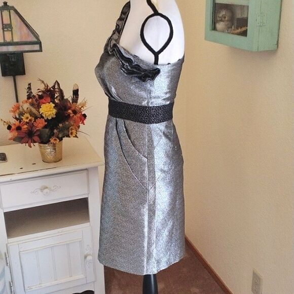 Max & Cleo Silvery Dress - Picture 4 of 14